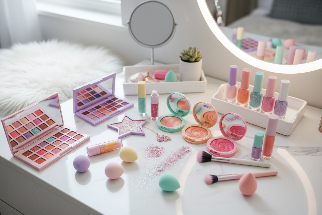 teen make-up and beauty